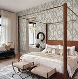 Seabrook Pendelton Mist Wallpaper