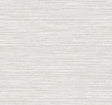 Seabrook Hollinwood Weave Ash Wallpaper