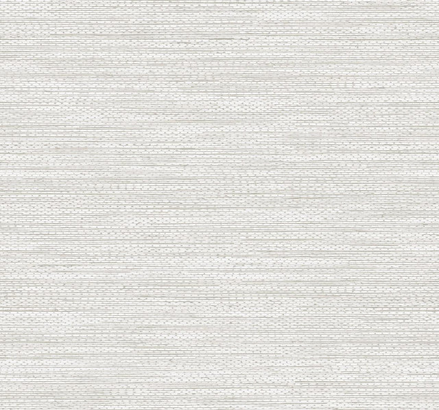 Seabrook Hollinwood Weave Ash Wallpaper