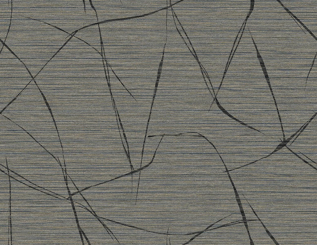 Seabrook Davenport Sketch Burlap Wallpaper