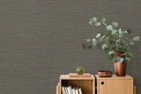 Seabrook Newton Sisal Shale Wallpaper