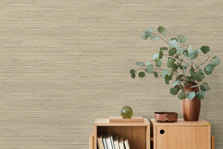 Seabrook Newton Sisal Sand Wallpaper