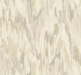 Seabrook Bowdon Watercolor Stringcloth Brownrice Wallpaper