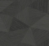 Seabrook Middleton Charcoal Wallpaper