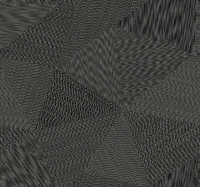 Seabrook Middleton Charcoal Wallpaper