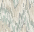 Seabrook Bowdon Watercolor Stringcloth Clover Wallpaper