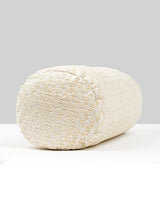 Scalamandre Petal Velvet 21 X 7 - Ivory Decorative Pillow