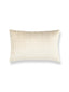 Scalamandre Petal Velvet 14 X 22 - Ivory Decorative Pillow