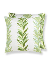 Scalamandre Chira Island 22 X 22 - Leaf Decorative Pillow