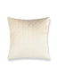 Scalamandre Petal Velvet 22 X 22 - Ivory Decorative Pillow