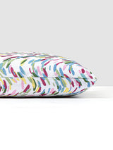 Scalamandre Fountain Embroidery 22 X 22 - Printemps Decorative Pillow