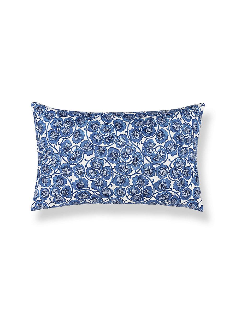 Scalamandre May 14 X 22 - Cobalt Decorative Pillow