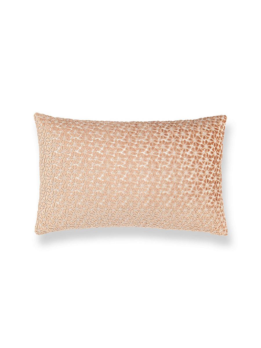 Scalamandre Petal Velvet 14 X 22 - Peachfuzz Decorative Pillow