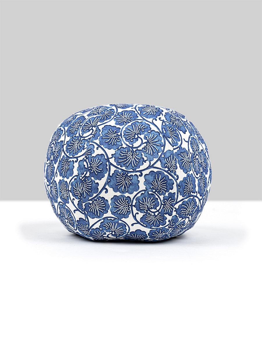 Scalamandre May 12 Dia - Cobalt Decorative Pillow