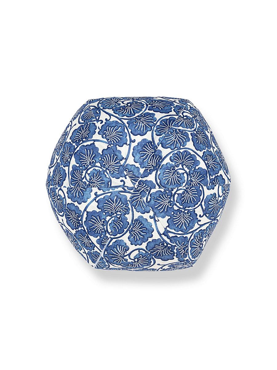 Scalamandre May 12 Dia - Cobalt Decorative Pillow