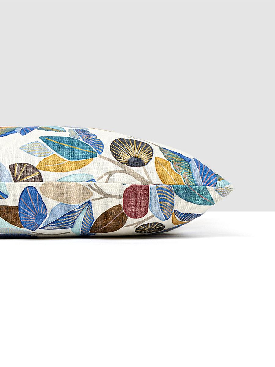 Scalamandre Linden 22 X 22 - Cobalt Decorative Pillow