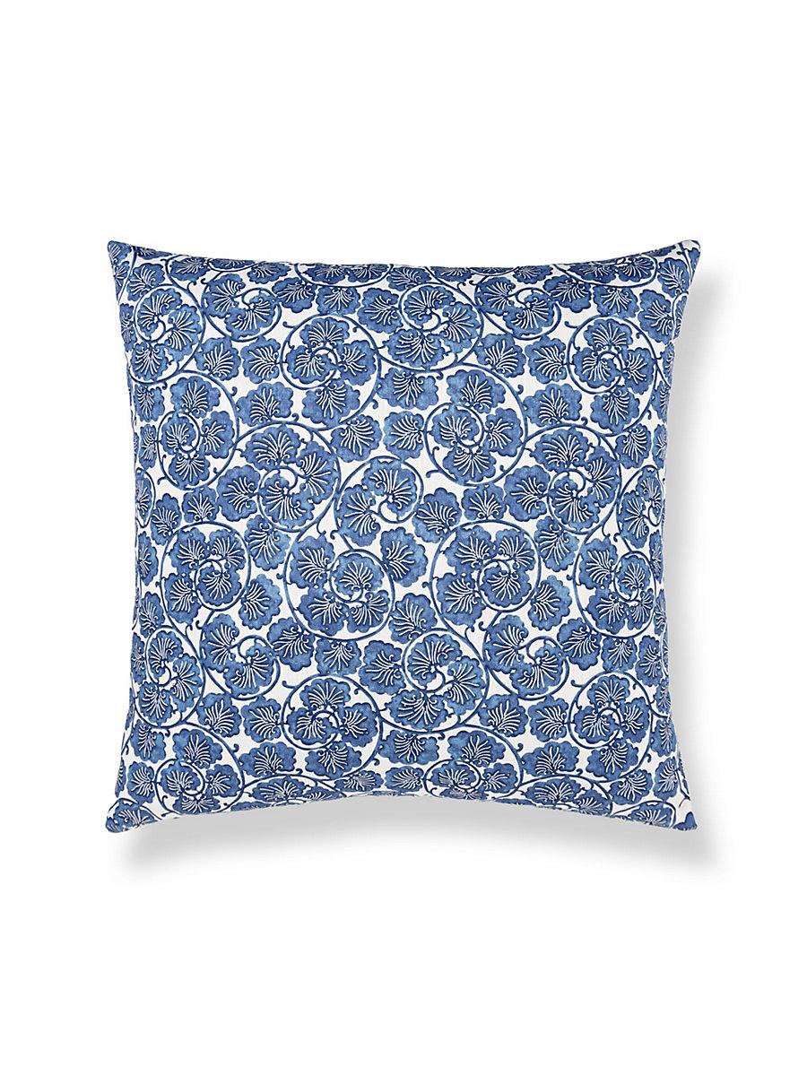 Scalamandre May 22 X 22 - Cobalt Decorative Pillow
