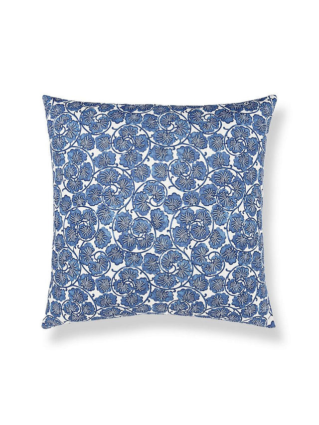 Scalamandre May 22 X 22 - Cobalt Decorative Pillow