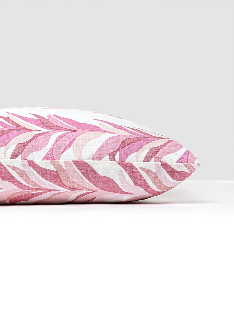 Scalamandre Chira Island 22 X 22 - Azalea Decorative Pillow
