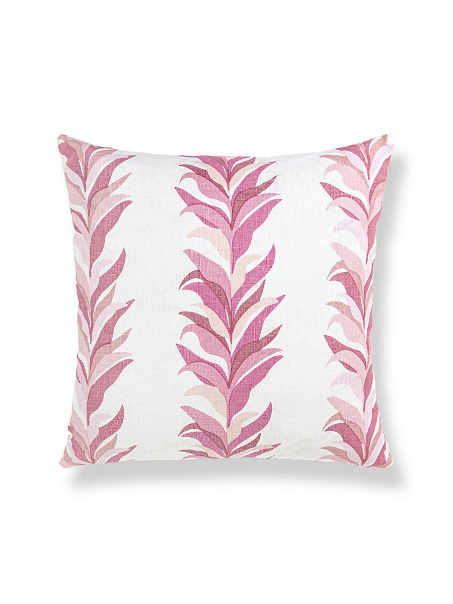 Scalamandre Chira Island 22 X 22 - Azalea Decorative Pillow