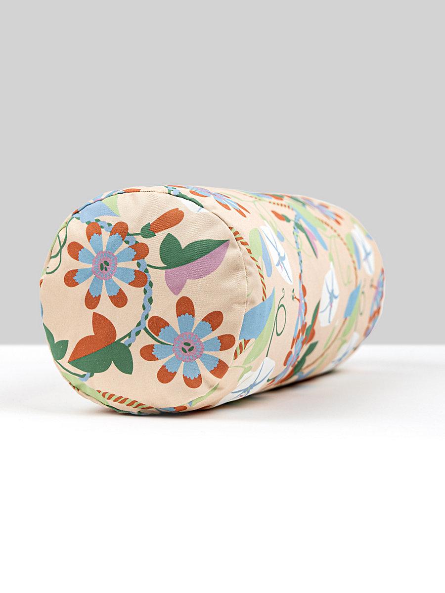 Scalamandre Morning Glory 21 X 7 - Peach Decorative Pillow