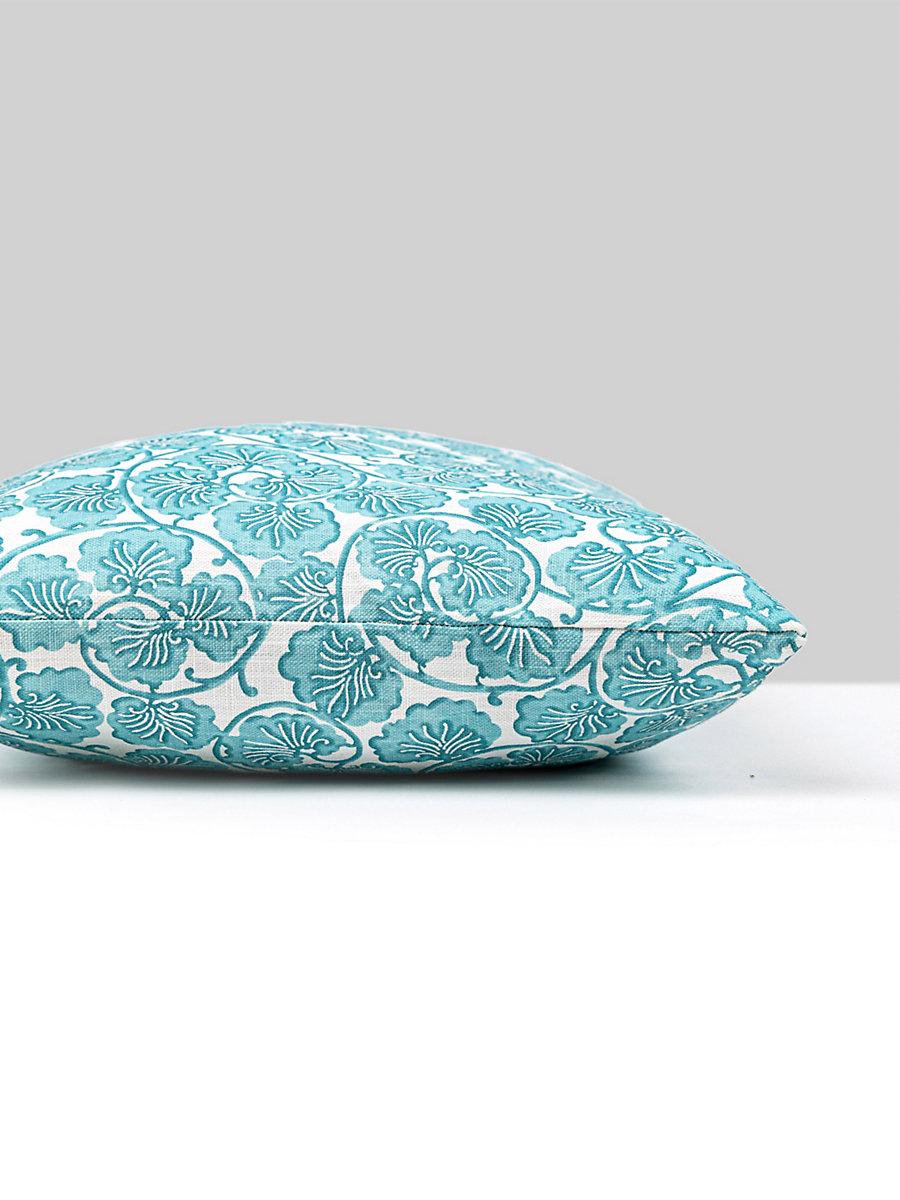Scalamandre May 14 X 22 - Turquoise Decorative Pillow
