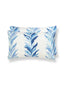 Scalamandre Chira Island 14 X 22 - Blue Marine Decorative Pillow