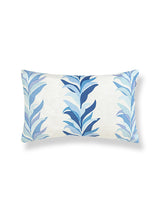 Scalamandre Chira Island 14 X 22 - Blue Marine Decorative Pillow