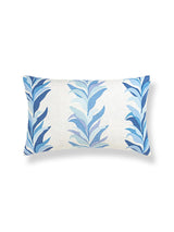 Scalamandre Chira Island 14 X 22 - Blue Marine Decorative Pillow