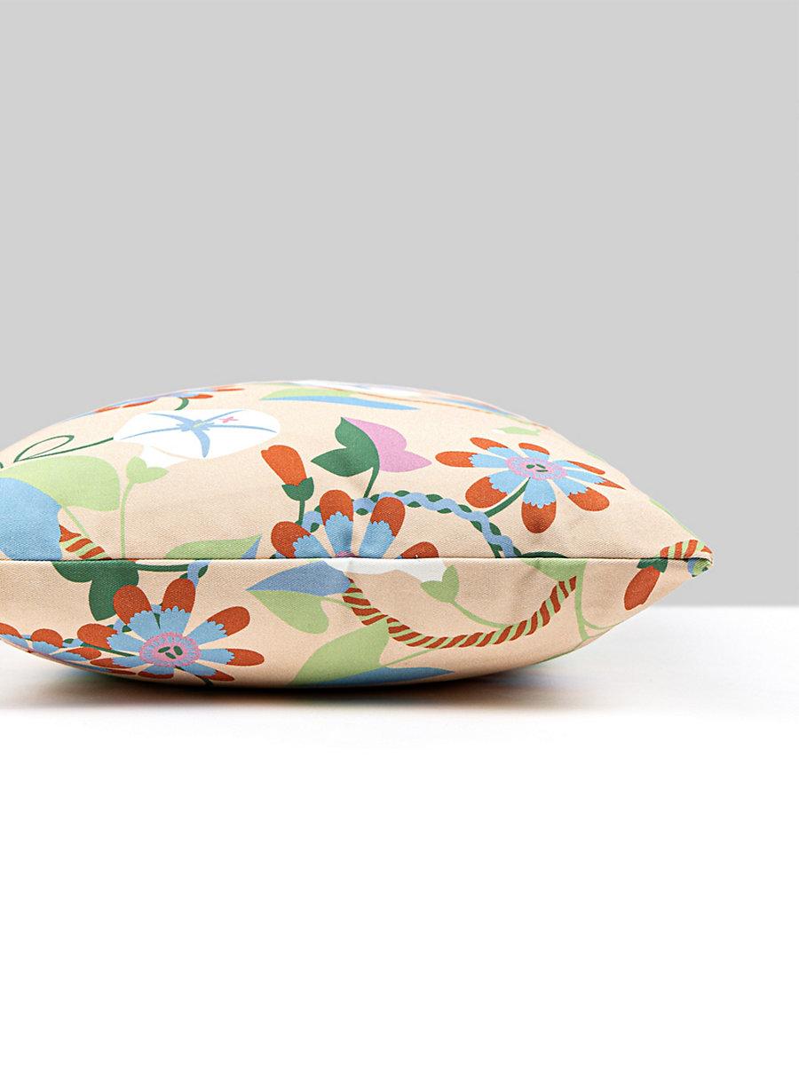 Scalamandre Morning Glory 14 X 22 - Peach Decorative Pillow