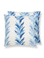 Scalamandre Chira Island 22 X 22 - Blue Marine Decorative Pillow