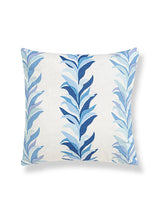 Scalamandre Chira Island 22 X 22 - Blue Marine Decorative Pillow