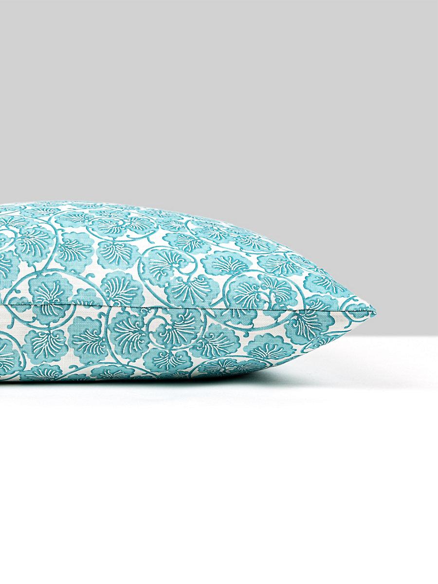 Scalamandre May 22 X 22 - Turquoise Decorative Pillow