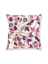 Scalamandre Linden 22 X 22 - Berry Decorative Pillow