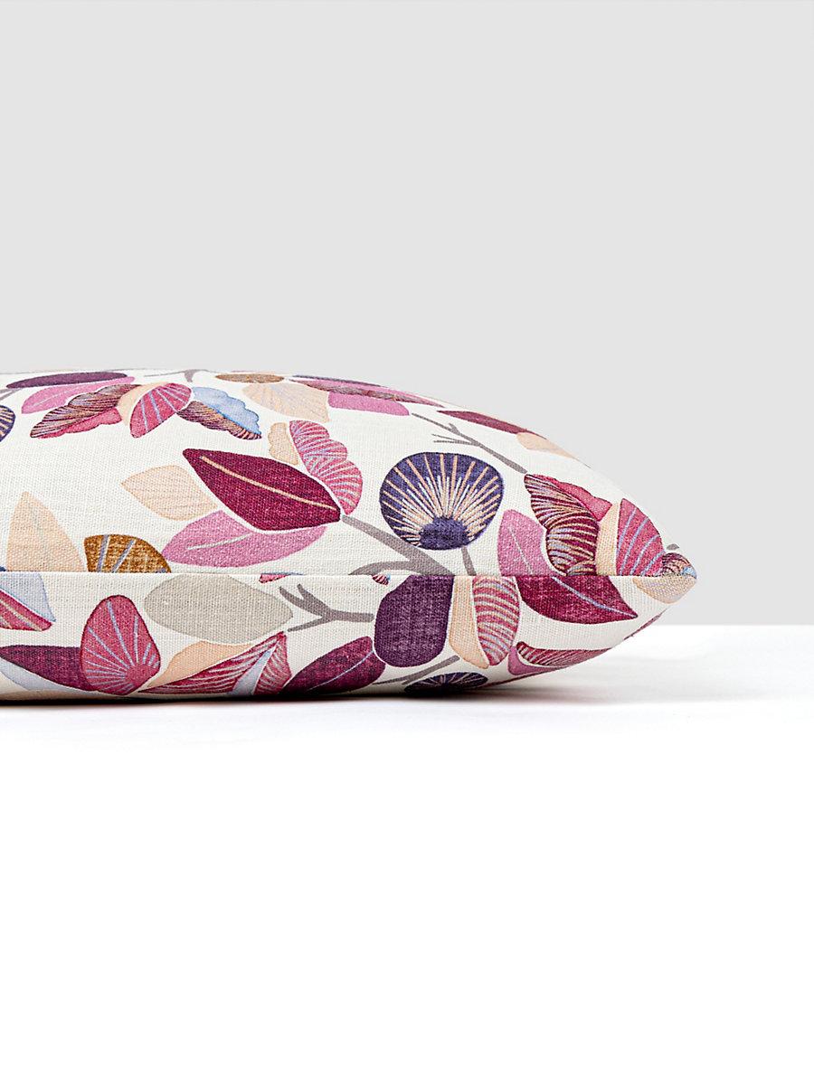 Scalamandre Linden 22 X 22 - Berry Decorative Pillow