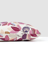 Scalamandre Linden 22 X 22 - Berry Decorative Pillow