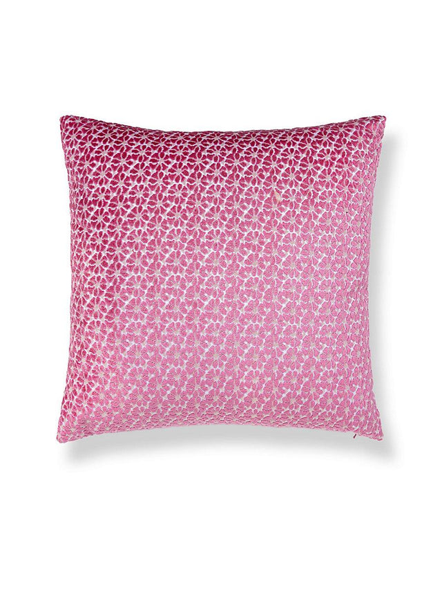 Scalamandre Petal Velvet 22 X 22 - Pinks Decorative Pillow