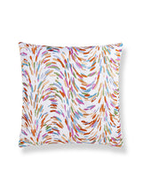 Scalamandre Fountain Embroidery 22 X 22 - Peach Decorative Pillow