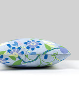 Scalamandre Morning Glory 14 X 22 - Cornflower Decorative Pillow