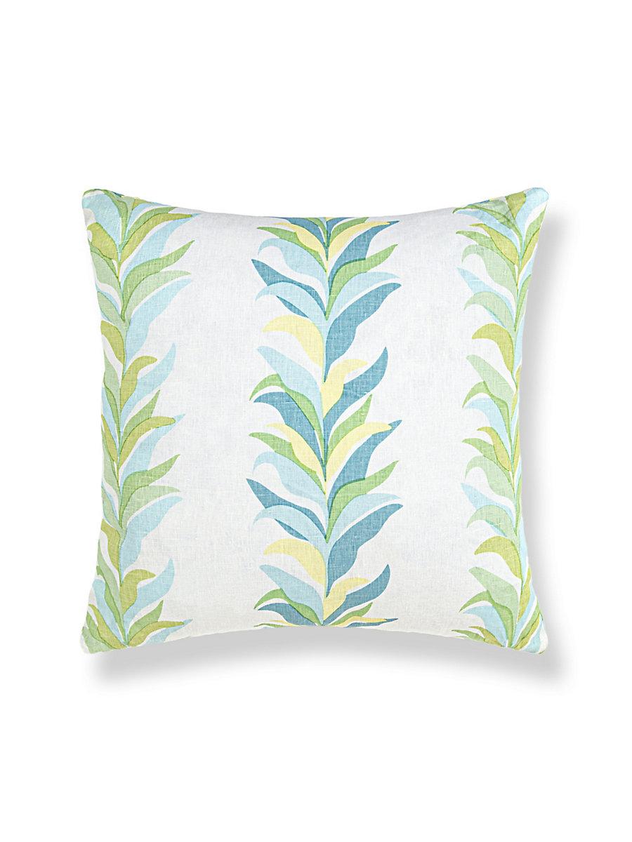 Scalamandre Chira Island 22 X 22 - Beachglass Decorative Pillow
