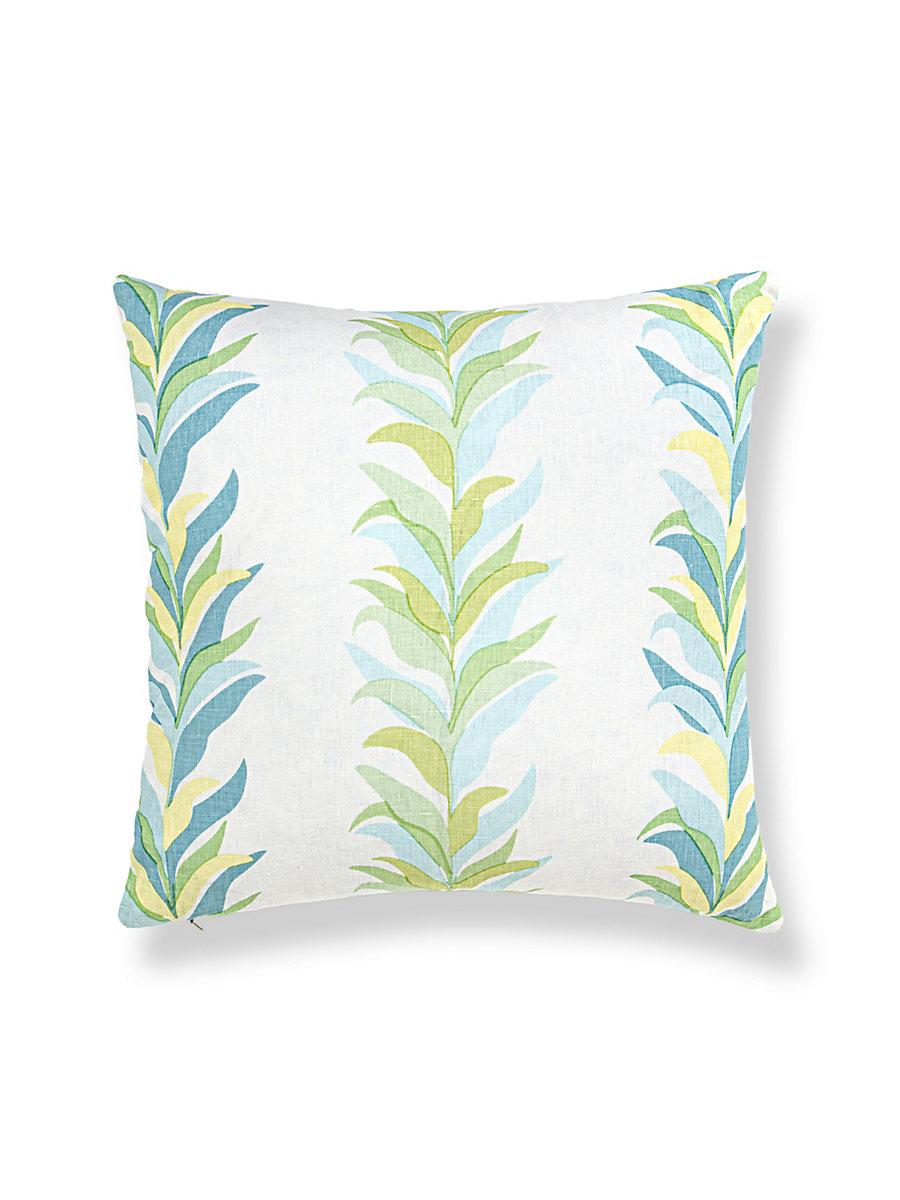 Scalamandre Chira Island 22 X 22 - Beachglass Decorative Pillow