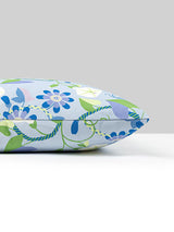 Scalamandre Morning Glory 22 X 22 - Cornflower Decorative Pillow