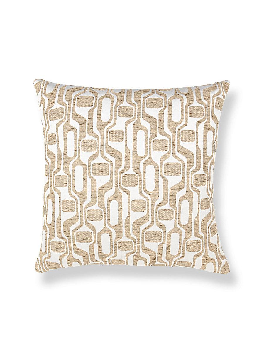 Scalamandre Telly 22 X 22 - Toast Decorative Pillow