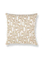 Scalamandre Telly 22 X 22 - Toast Decorative Pillow