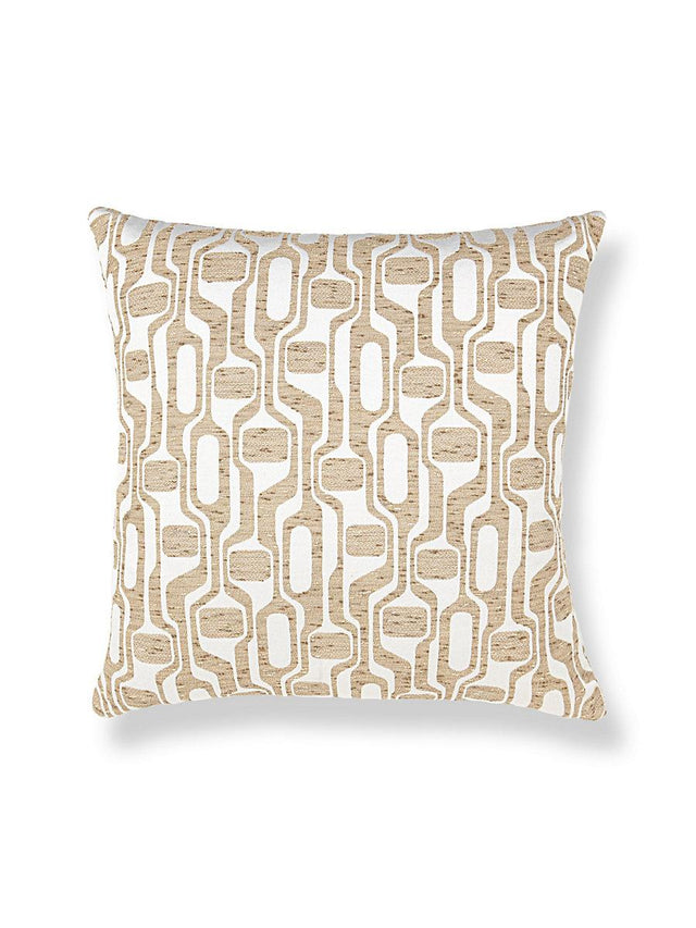 Scalamandre Telly 22 X 22 - Toast Decorative Pillow