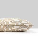 Scalamandre Telly 22 X 22 - Toast Decorative Pillow