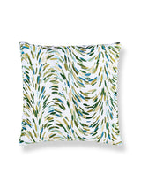 Scalamandre Fountain Embroidery 22 X 22 - Leaf Decorative Pillow