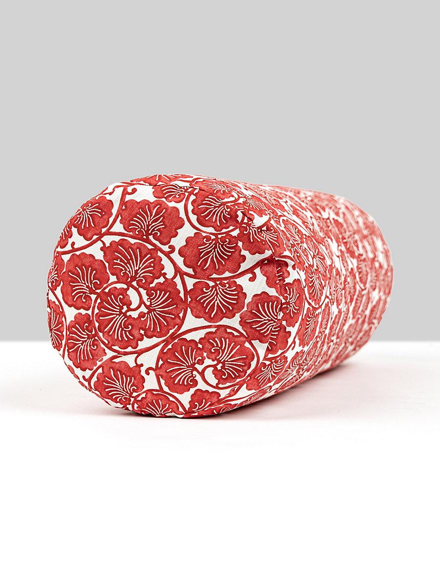 Scalamandre May 21 X 7 - Red Decorative Pillow
