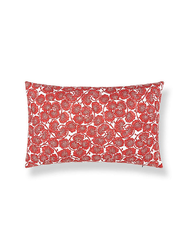 Scalamandre May 14 X 22 - Red Decorative Pillow