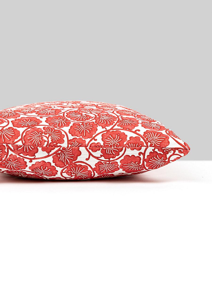 Scalamandre May 14 X 22 - Red Decorative Pillow